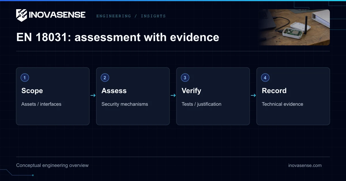 EN 18031 Compliance: What "Self-Assessment" Actually Means for Connected Hardware