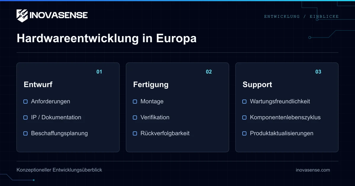 Made in EU: Vorteile der Hardwareentwicklung in der EU