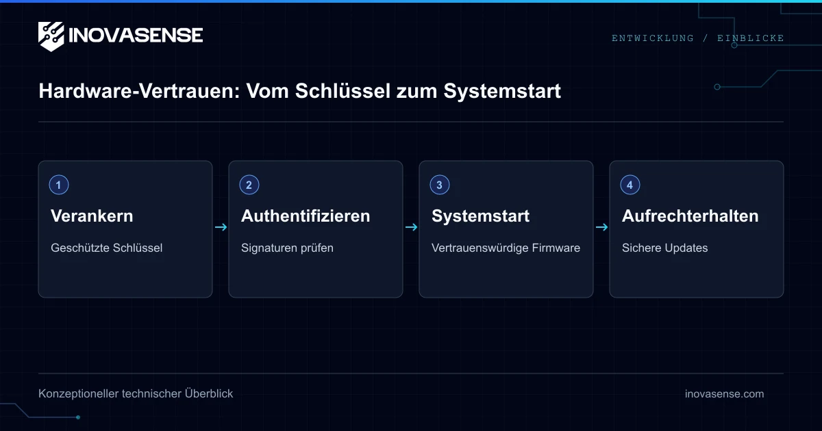 Hardwaresicherheit: Vertrauen, Schlüssel und Prüfung