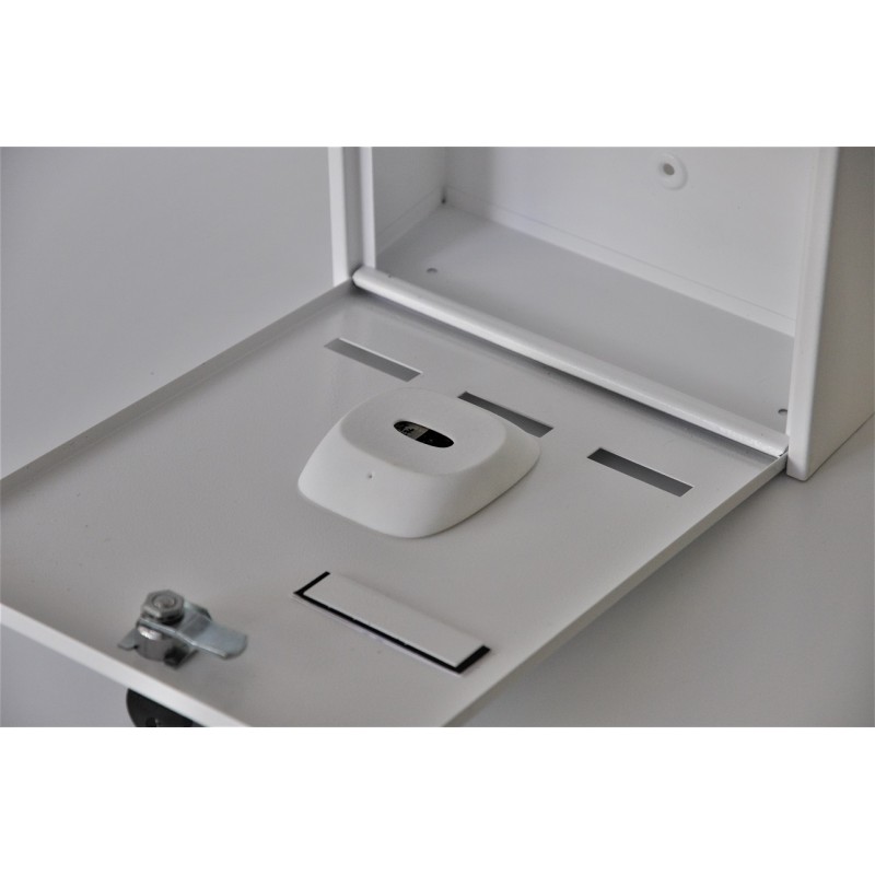 Universal Letterbox Sensor installed inside a letterbox