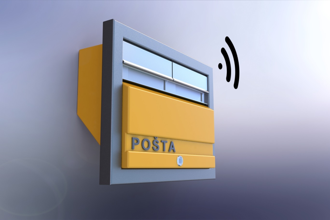 Collection Box Sensor — smart postal collection box with IoT connectivity